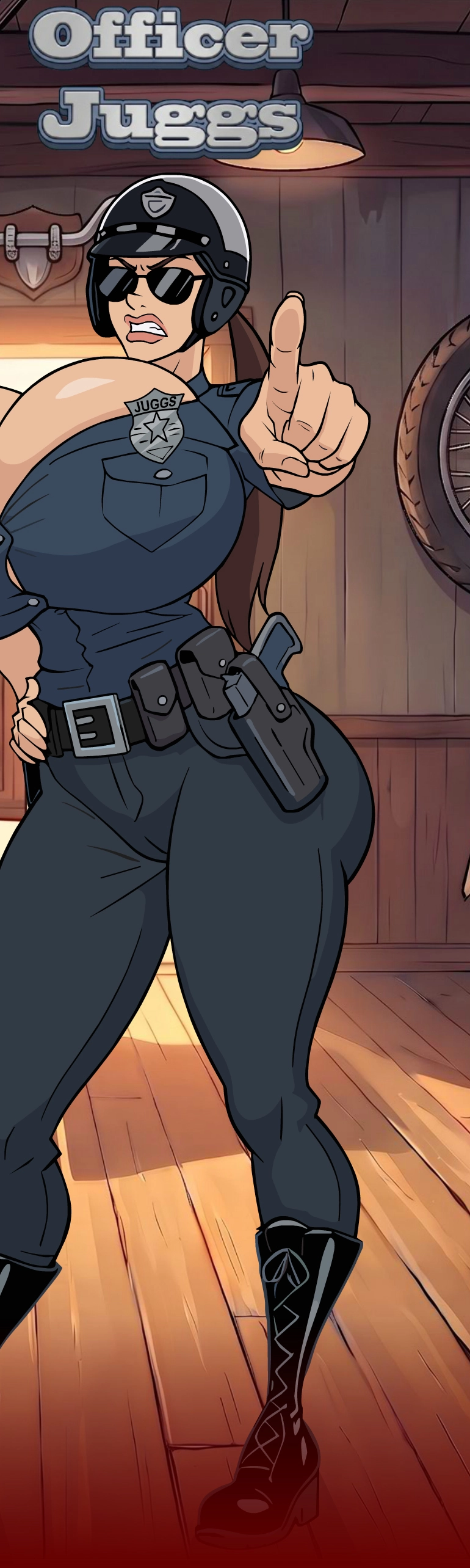 Officer Juggs: A memoir. Chapter 2: Tickets & Titties